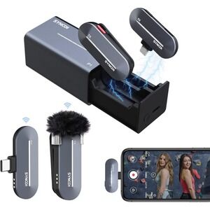 SYNCO Wireless Lavalier Lapel Microphone USB-C for Android Vlogging & Interviews